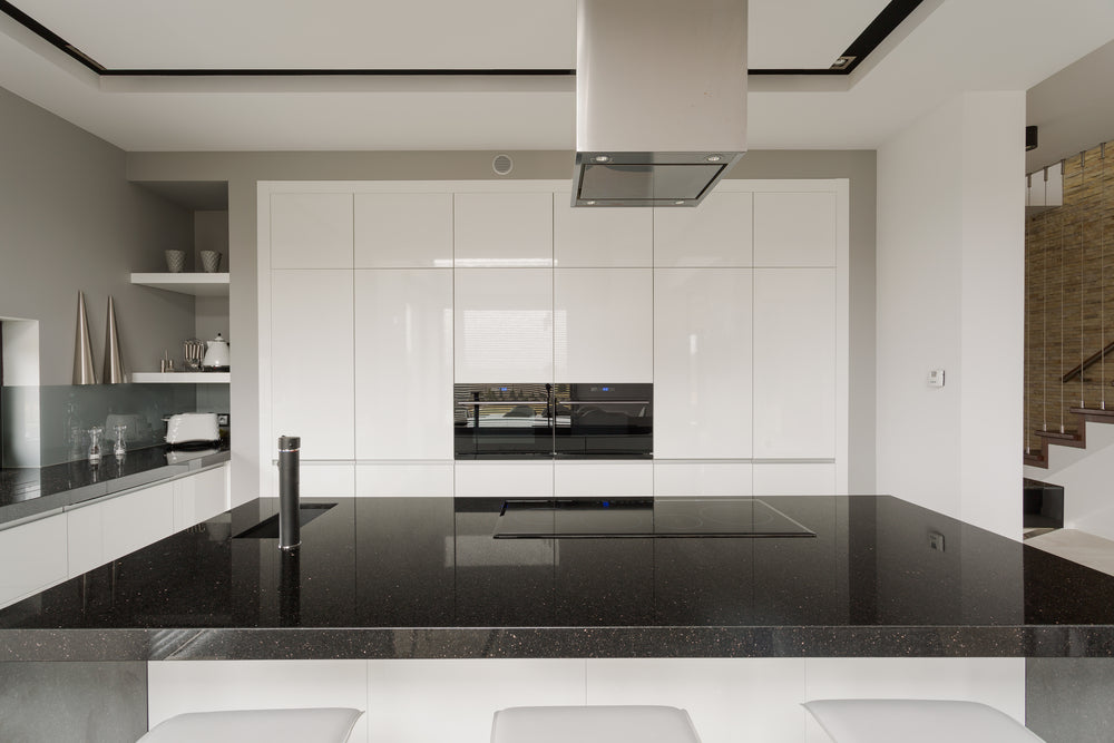 White and Black Galaxy Granite Floor Tiles: Standing the Test of Time