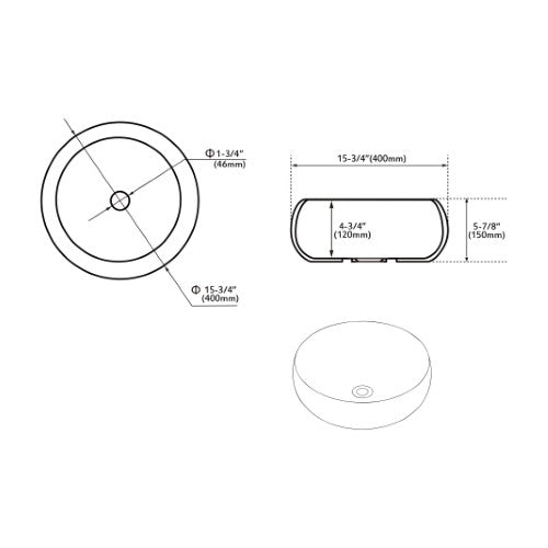 Glossy Ceramic Bathroom Sink 9
