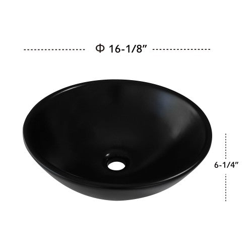 Glossy Ceramic Bathroom Sink 3
