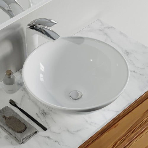 Glossy Ceramic Bathroom Sink 4