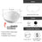 Glossy Ceramic Bathroom Sink 9