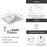 Glossy Ceramic Bathroom Sink 8