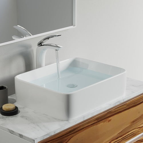 Glossy Ceramic Bathroom Sink 2