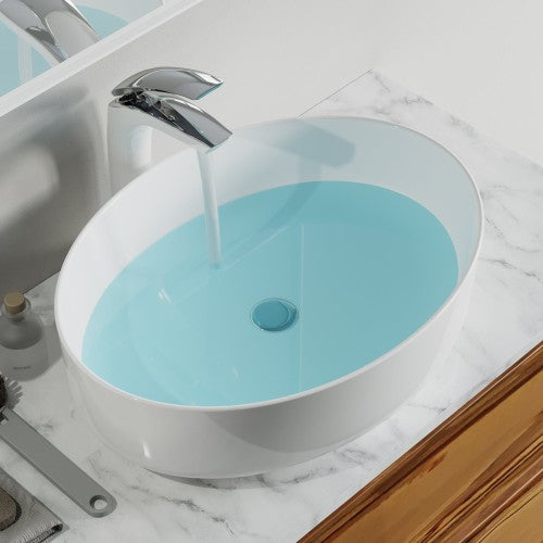 Glossy Ceramic Bathroom Sink 4