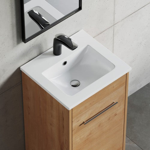 Glossy Ceramic Bathroom Sink 3
