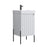 002 Series White Wood Bathroom Vanity 1