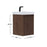 002 Series Walnut Wood Bathroom Vanity 7