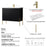 002 Series Charcoal Wood Bathroom Vanity 6