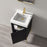 002 Series Charcoal Wood Bathroom Vanity 5