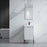 002 Series White Wood Bathroom Vanity 2