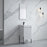 002 Series White Wood Bathroom Vanity 3