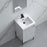 002 Series White Wood Bathroom Vanity 4