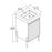 002 Series Walnut Wood Bathroom Vanity 9