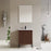 002 Series Walnut Wood Bathroom Vanity 2