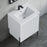 002 Series White Wood Bathroom Vanity 4