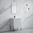 002 Series White Wood Bathroom Vanity 3
