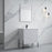 002 Series White Wood Bathroom Vanity 3