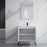 002 Series White Wood Bathroom Vanity 5