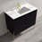 002 Series Charcoal Wood Bathroom Vanity 1