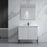 002 Series White Wood Bathroom Vanity 2