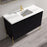 002 Series Charcoal Wood Bathroom Vanity 1