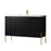 002 Series Charcoal Wood Bathroom Vanity 6