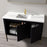 002 Series Charcoal Wood Bathroom Vanity 4