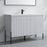 002 Series White Wood Bathroom Vanity 1