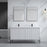 002 Series White Wood Bathroom Vanity 2