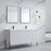 002 Series White Wood Bathroom Vanity 3
