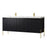 002 Series Charcoal Wood Bathroom Vanity 8