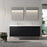 002 Series Charcoal Wood Bathroom Vanity 2