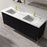 002 Series Charcoal Wood Bathroom Vanity 4