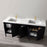 002 Series Charcoal Wood Bathroom Vanity 7