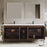 002 Series Walnut Wood Bathroom Vanity 5