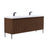 002 Series Walnut Wood Bathroom Vanity 7