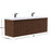 002 Series Walnut Wood Bathroom Vanity 8