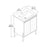 002 Series Walnut Wood Bathroom Vanity 7