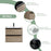 003 Series Oak Medium Density Fiber Board (MDF) Bathroom Vanity 5