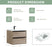 003 Series Oak Medium Density Fiber Board (MDF) Bathroom Vanity 4