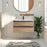 003 Series Oak Medium Density Fiber Board (MDF) Bathroom Vanity 2