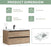 003 Series Oak Medium Density Fiber Board (MDF) Bathroom Vanity 4