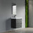 004 Series Black Wood Bathroom Vanity 3