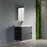 004 Series Black Wood Bathroom Vanity 3