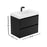 004 Series Black Wood Bathroom Vanity 7
