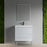 004 Series White Wood Bathroom Vanity 5