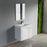 004 Series White Wood Bathroom Vanity 1