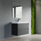004 Series Black Wood Bathroom Vanity 4