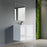 004 Series White Wood Bathroom Vanity 1