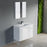 004 Series White Wood Bathroom Vanity 5